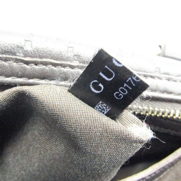 Gucci Guccissima Women's Leather Handbag Dark Brown 592-020125 - Picture 8 of 10